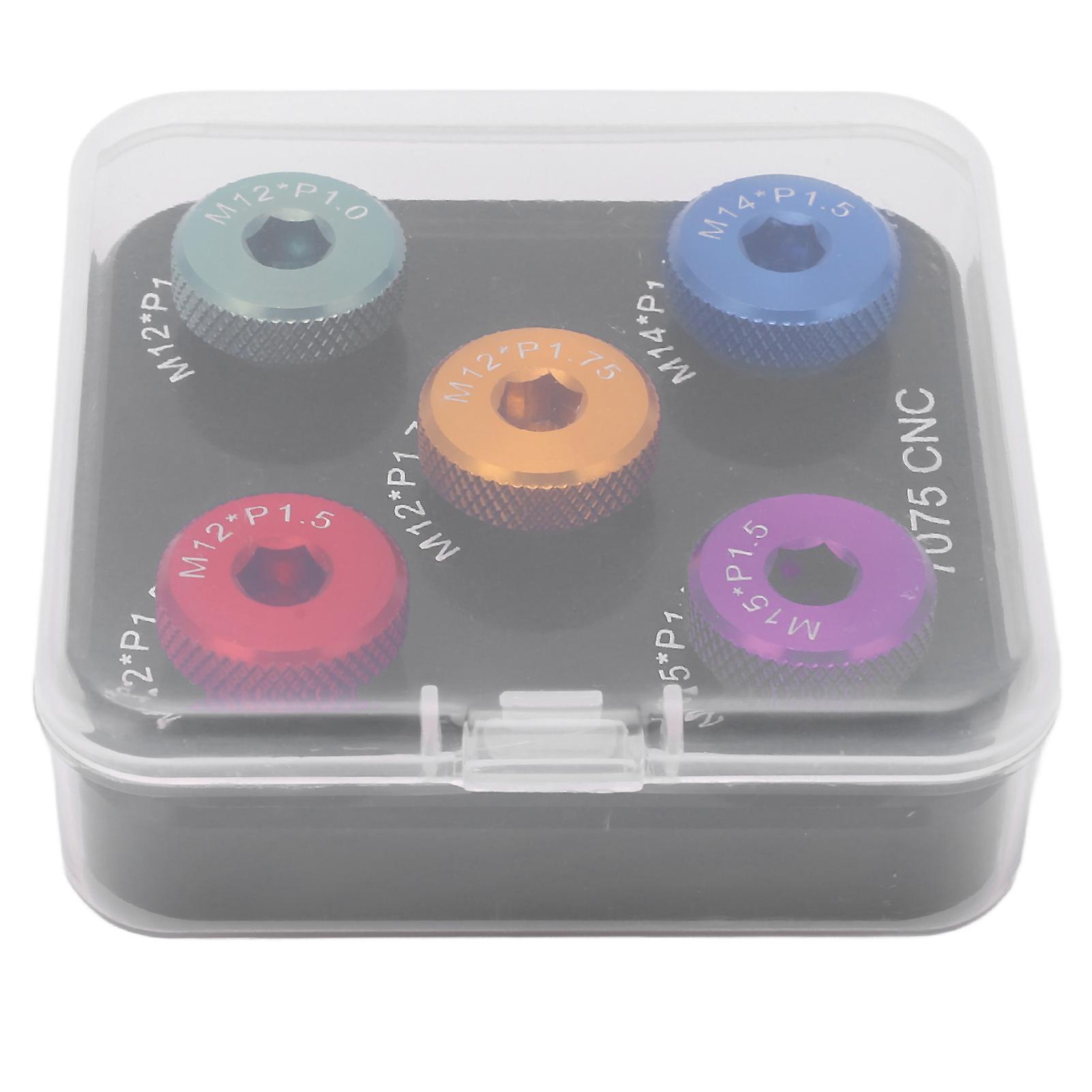 Bicycle Fork Frame Thru Thread Detection Tool Bike Fork Thread Testing Tool for Mountain Bike Road Bike