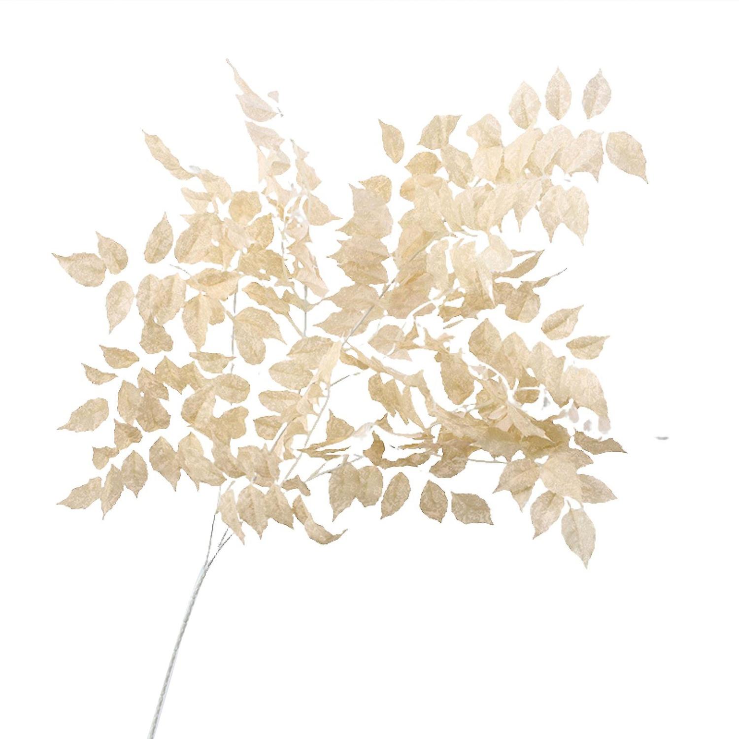 Artificial Fall Maple Leaves Realistic Non-fading Low Maintenance Autumn Decoration Simulation Leave