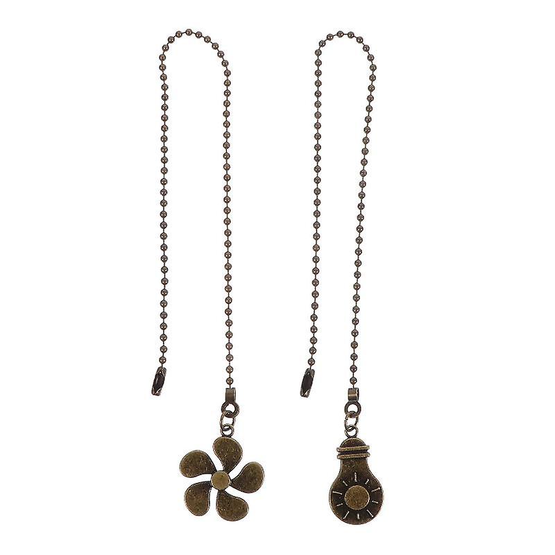 2pcs Ceiling Light Pull Chain Ceiling Fan Chain Extension Chandelier Chain Pendant