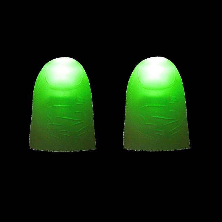 Flash doigt lumières lumineux pouce lumière créatif danse décrochage magique prop