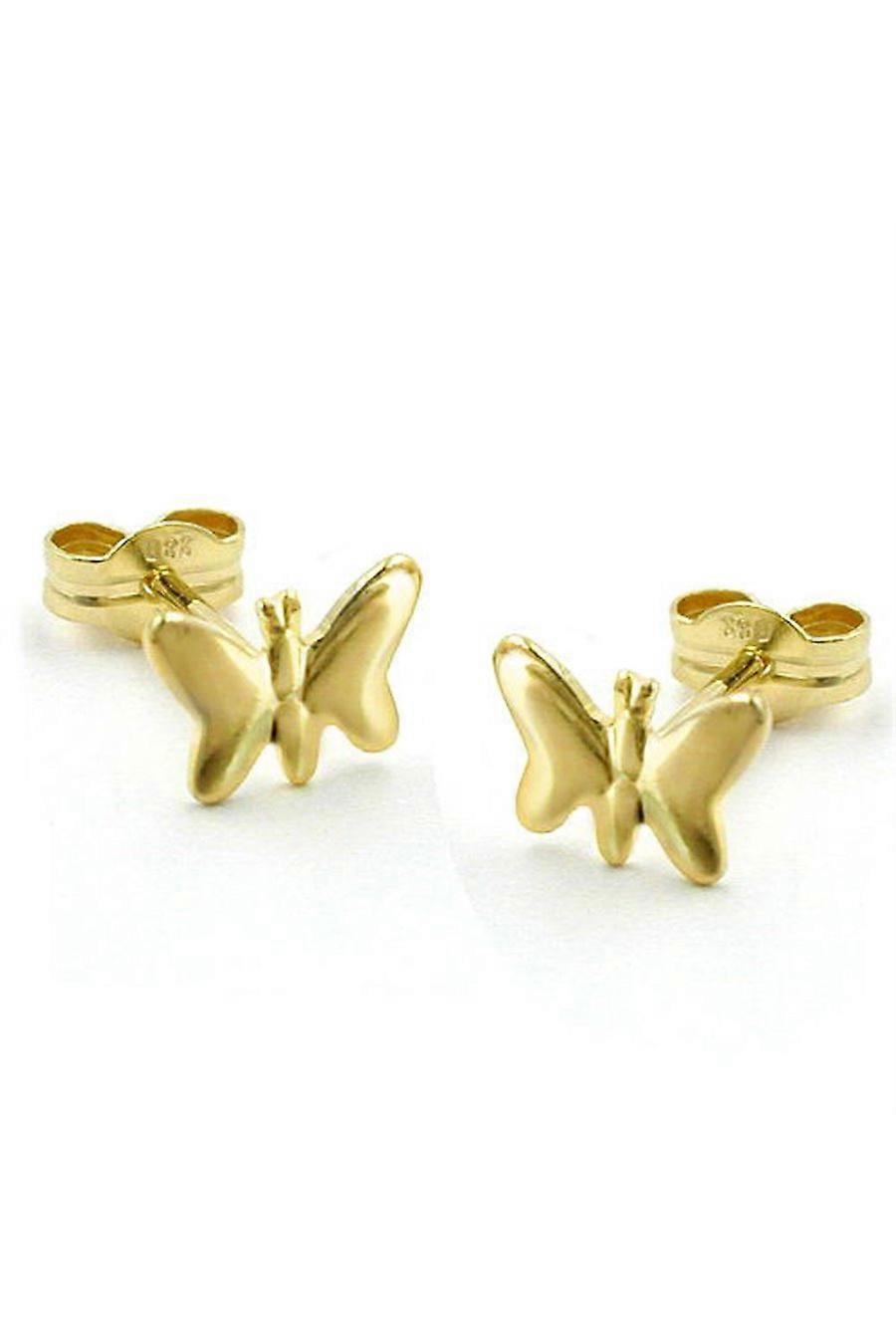 Stud Earrings Butterfly 8k Gold - Gl431111
