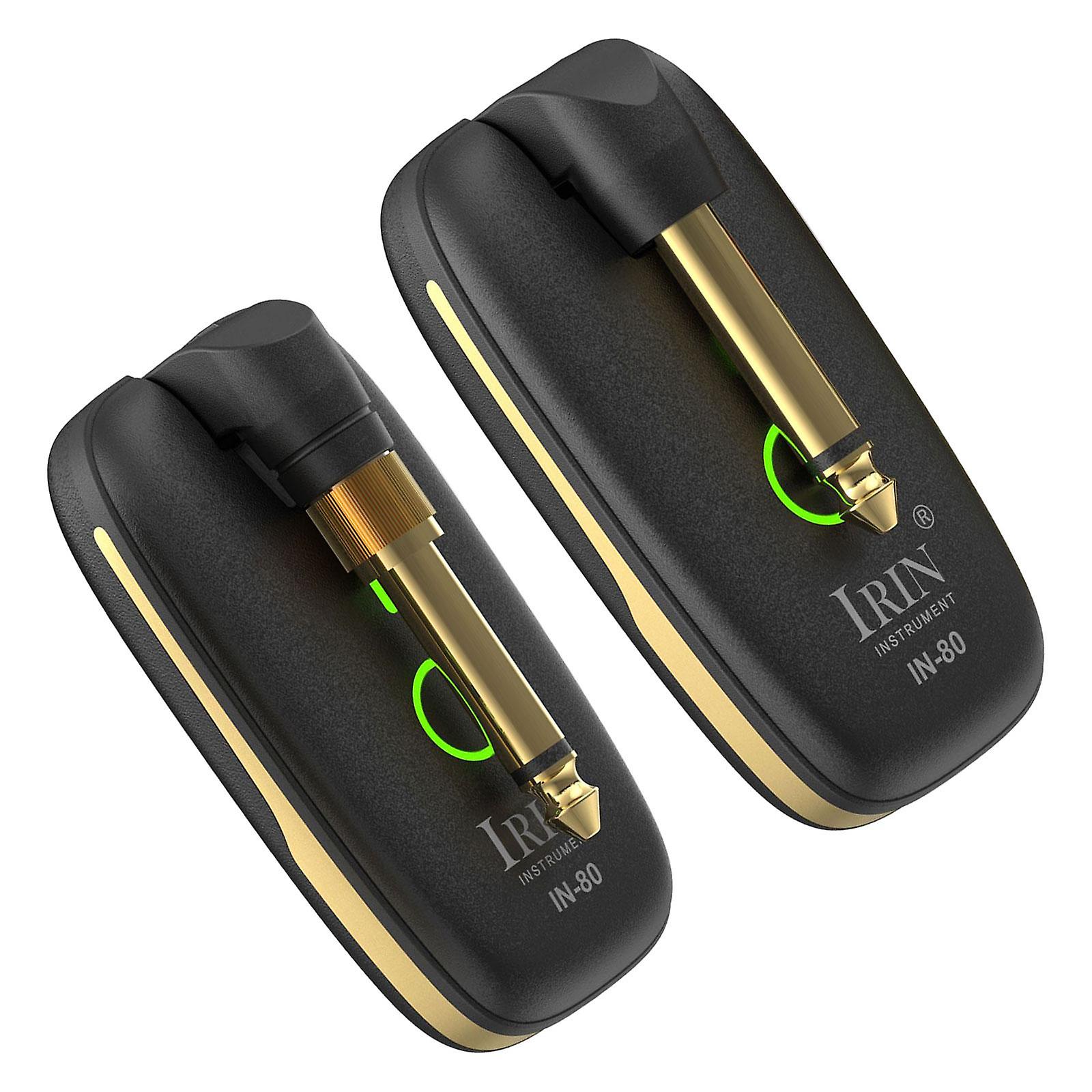 Gitarrsystem Uppladdningsbara bärbara gitarrtillbehör 30-50M Transmission för musikinspelningsutrustning Basgitarr