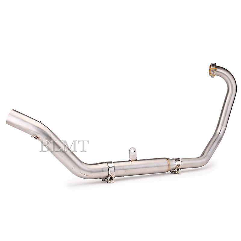 מערכות פליטה לאופנוע Escape Modified 51mm חיבור צינור קישור אמצעי קדמי עבור CFMoto NK250 250SR NK300 300SS