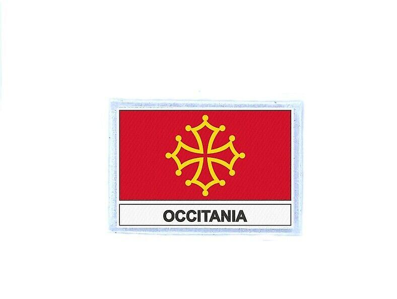 Ecusson patch badge prints occitany occita flag