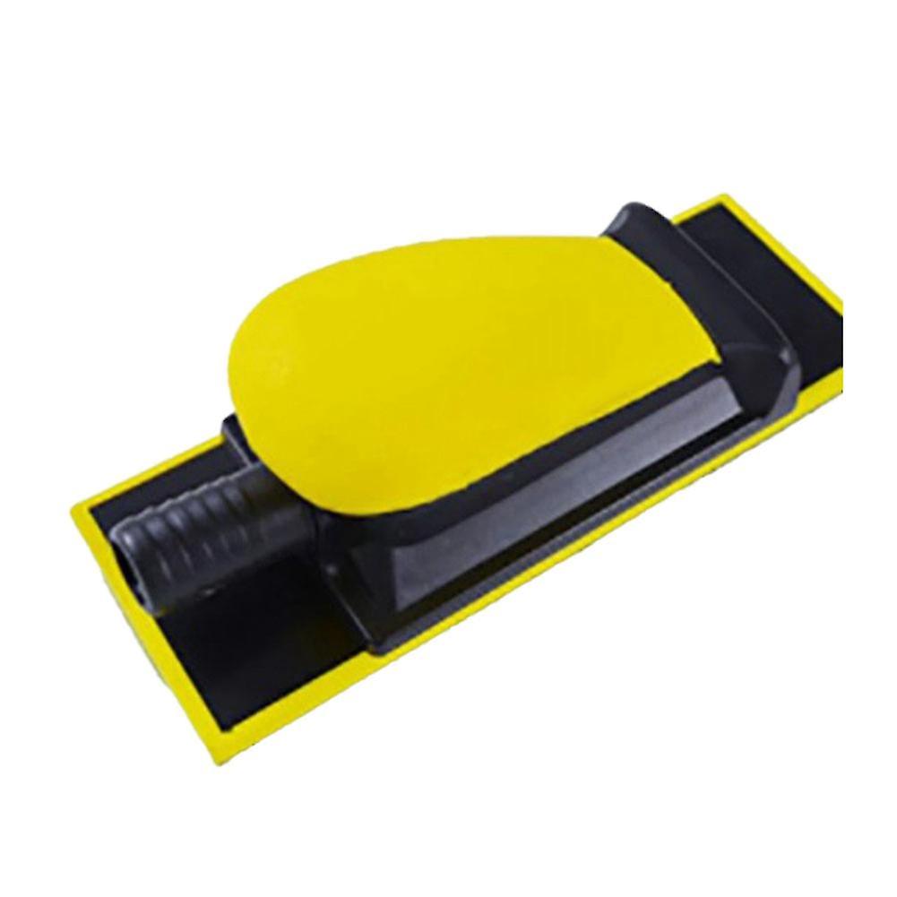 Hand Sanding Block Pu Foam Comfortable Grip Multi Hole Hook And Loop Discs For Long-term Operation