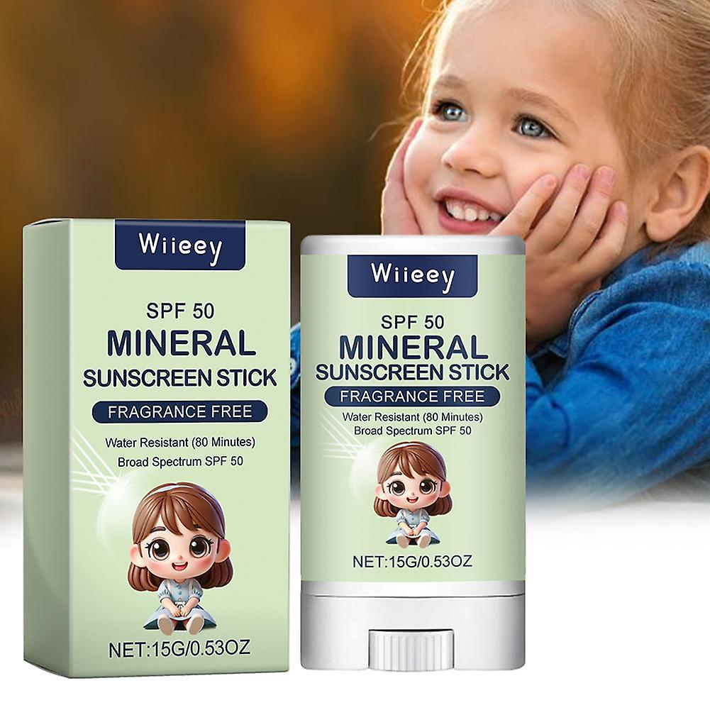 Mineral Sunscreen Stick Mild Sunscreen Stick Moisturizing Easy to Absorb