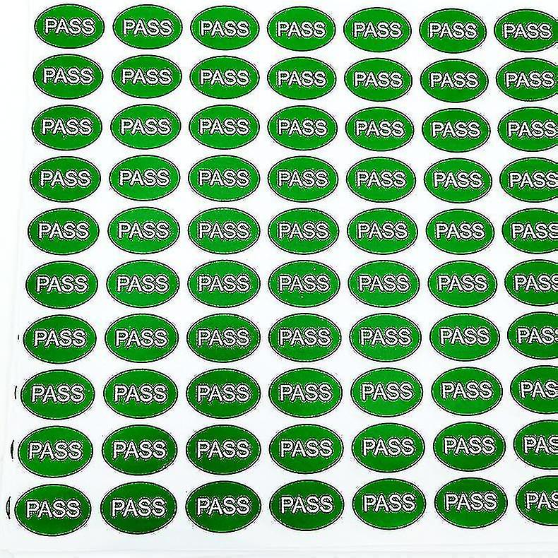 2000pcs Qc Passed Labels Warehouse Quality Stickers Self Adhesive Passed Stickers Check Tested Stick