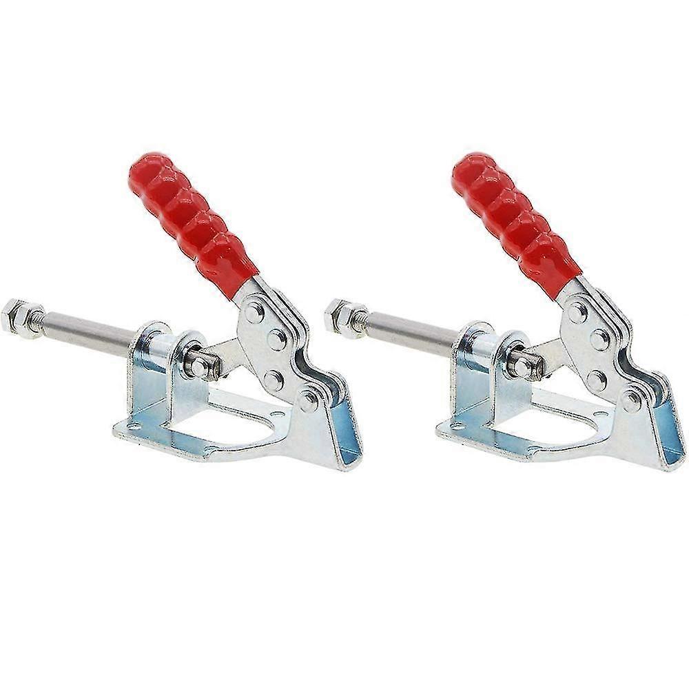 New Models2pcs 32mm Toggle Clamp Latch Hold Push Pull Action Hand Tool