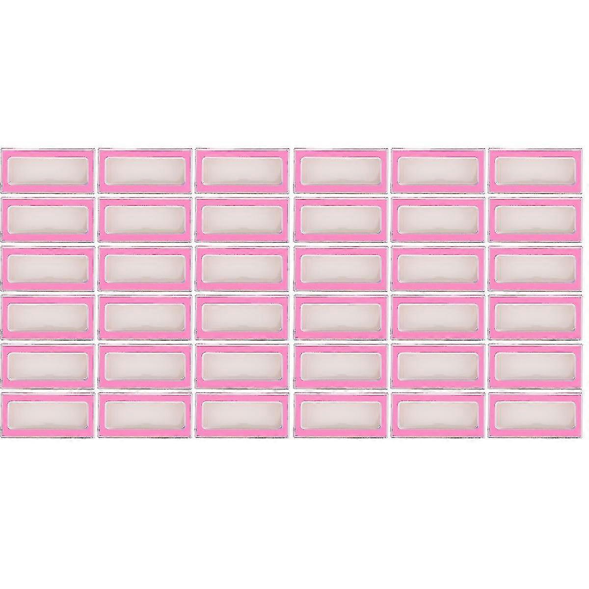 60 Pcs Empty Eyelash Case False Eyelash Storage Box Empty Eyelash Packaging Box