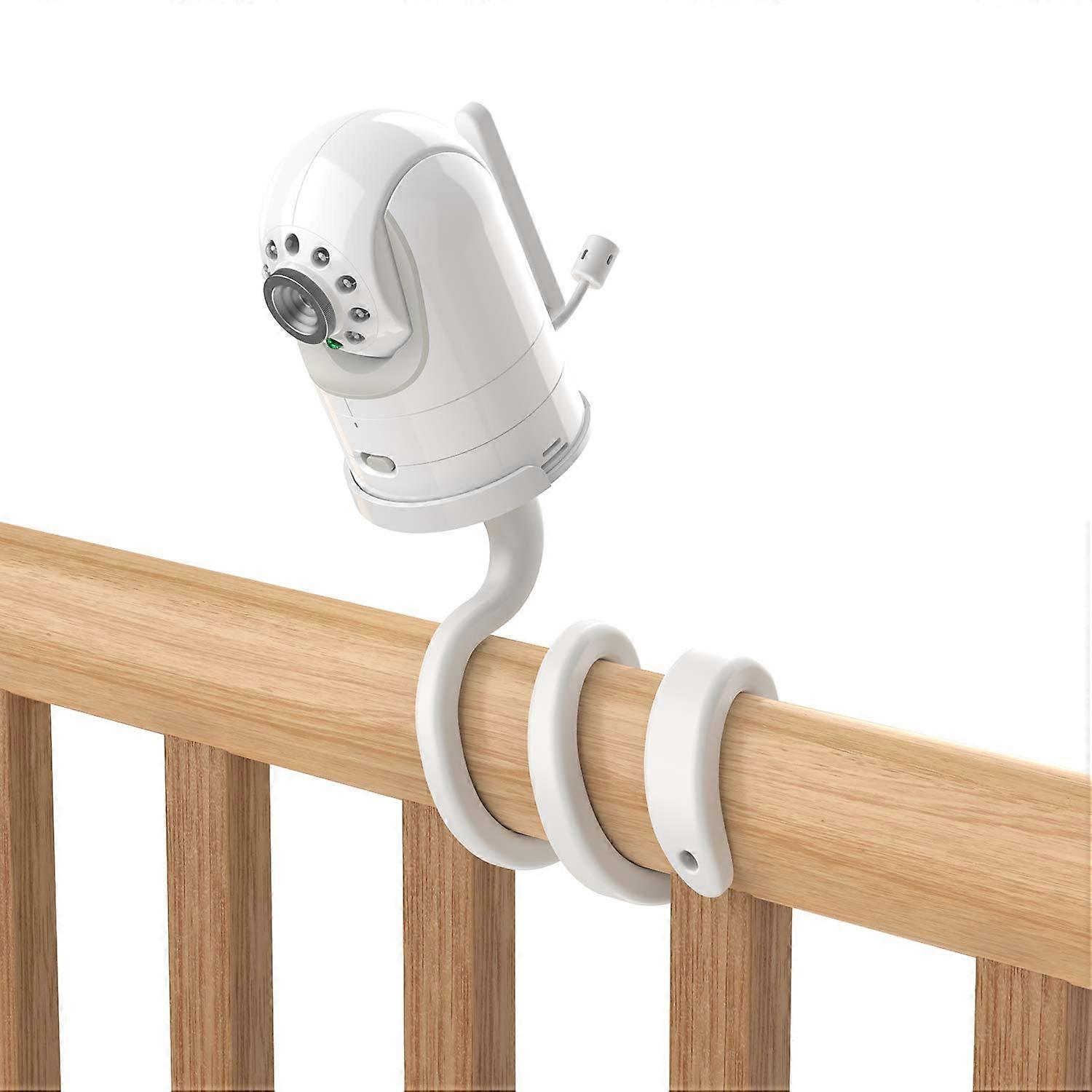 Flexible Mount for Infant Optics DXR-8 and DXR-8 Pro Baby Monitor, White