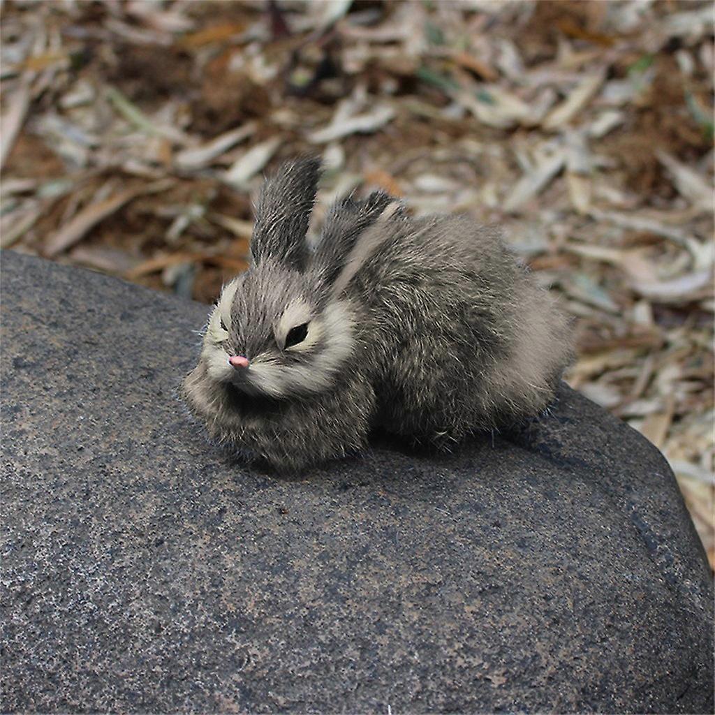 Hot Plush Stuffed Animal 15Cm Realistic Cute Plush Rabbits Lifelike ...