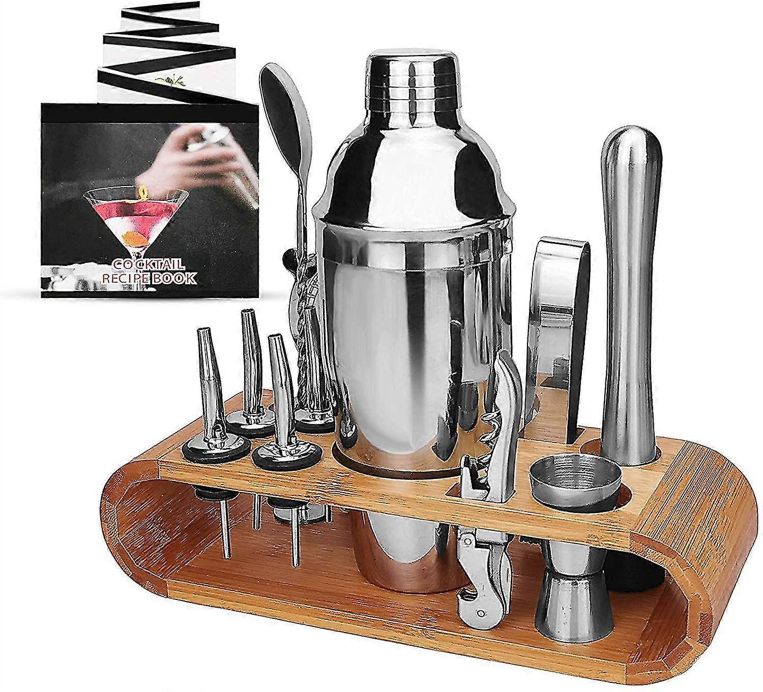 Cocktail Set Cocktail Making Set 13pcs Barware Sets 750ml Edelstahl Bar Cocktail Shaker Set Barkeeper Kit Bar Set