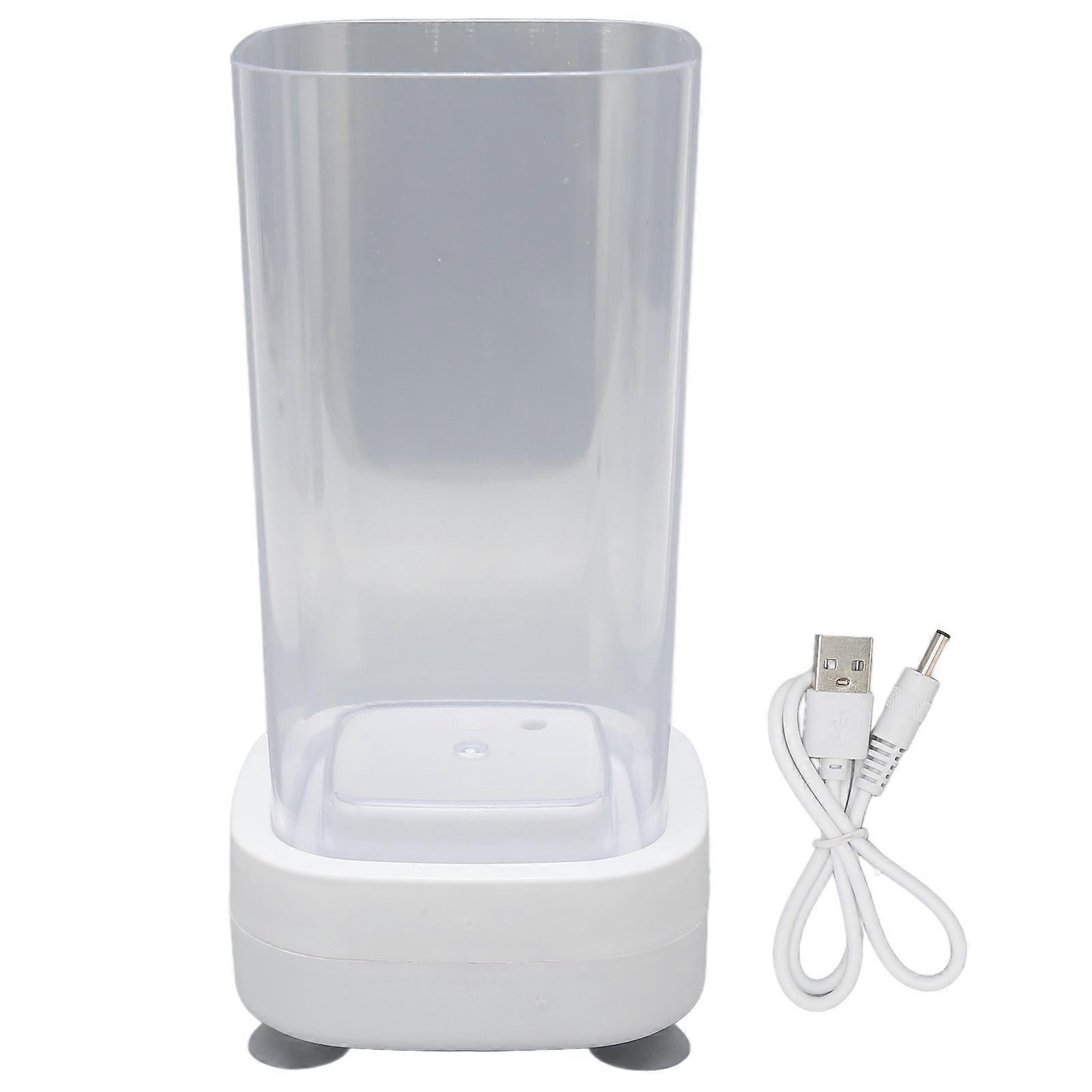 High Frequency Vibration Cleaner Usb 47khz 600ml Capacity Low Noise Multifunctional Clear Cleaner Machine