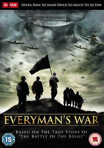 Everymans War DVD (2012) Cole Carson Smith (DIR) cert 15 - Region 2
