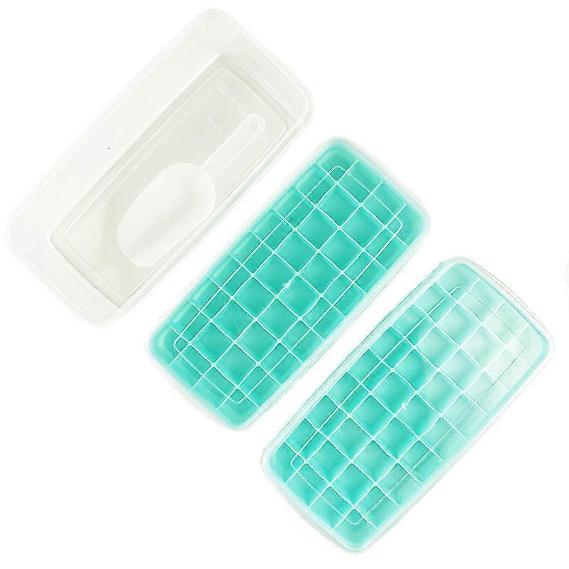 Silicone Mold Double-layer 36-grid Square Ice Cube Mold Large Capacity Home Diy
