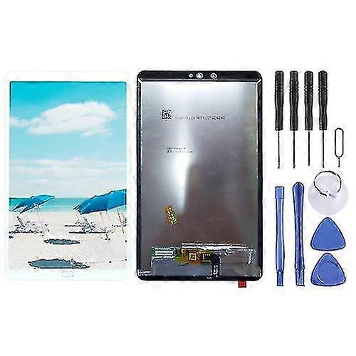 Lcd Screen And Digitizer Full Assembly Compatible with Xiaomi Mi Pad 4 (white)