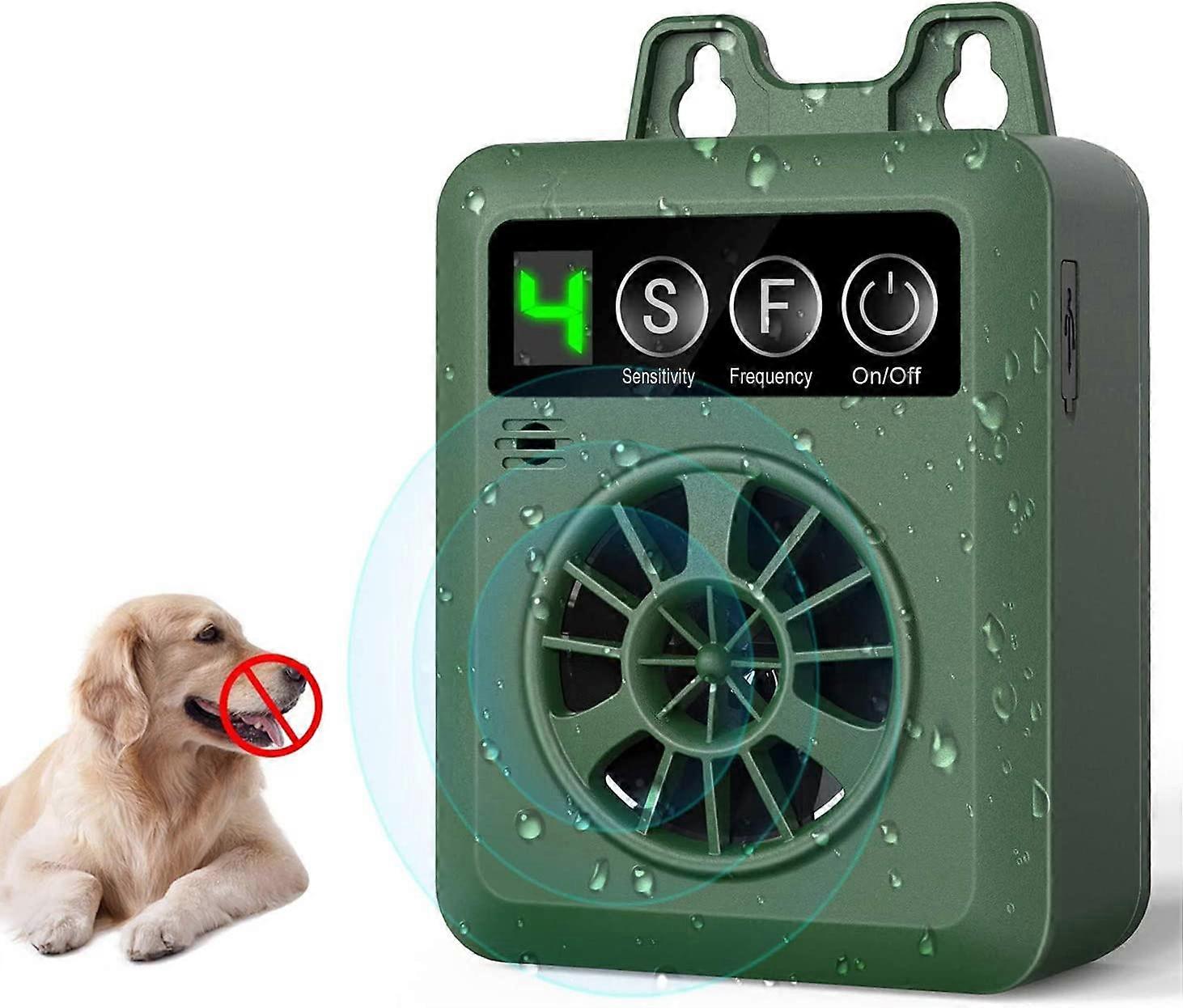 Adjustable Ultrasonic Dog Bark Control - Teaching Function Included