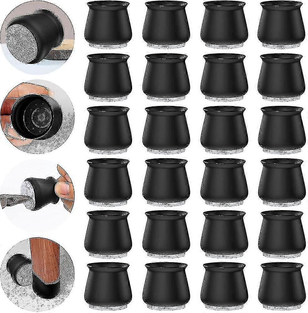 Ch Leg Protectors,24 Pcs For Floors.silic Ch Leg