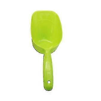 Pet Feeding Spade Katt Hund Mat Scoop Stor kapasitet Fortykning Plastmater
