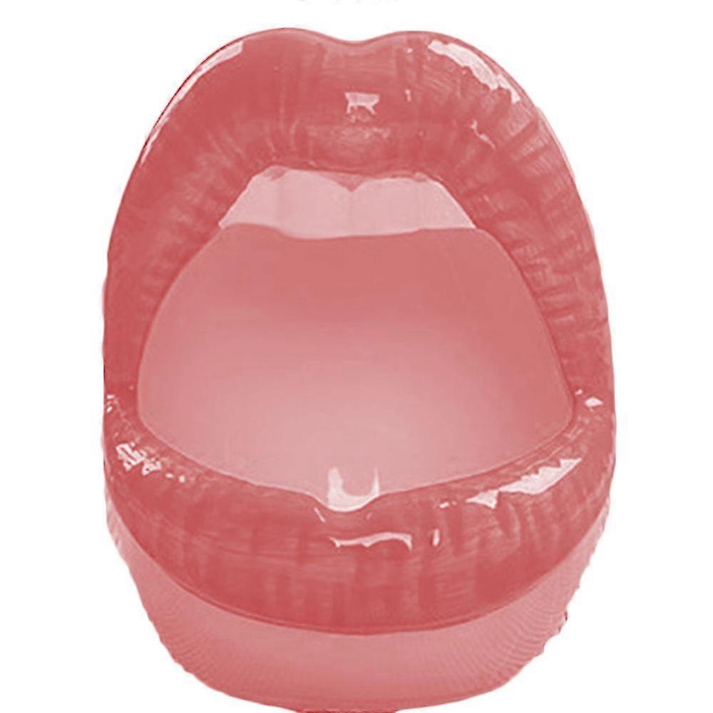 cute lips ceramic cigarette ashtray creative personality mouth smokeless ashtray bracket