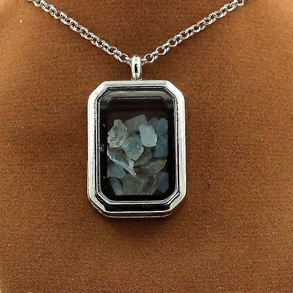 Raw Aquamarine 项链