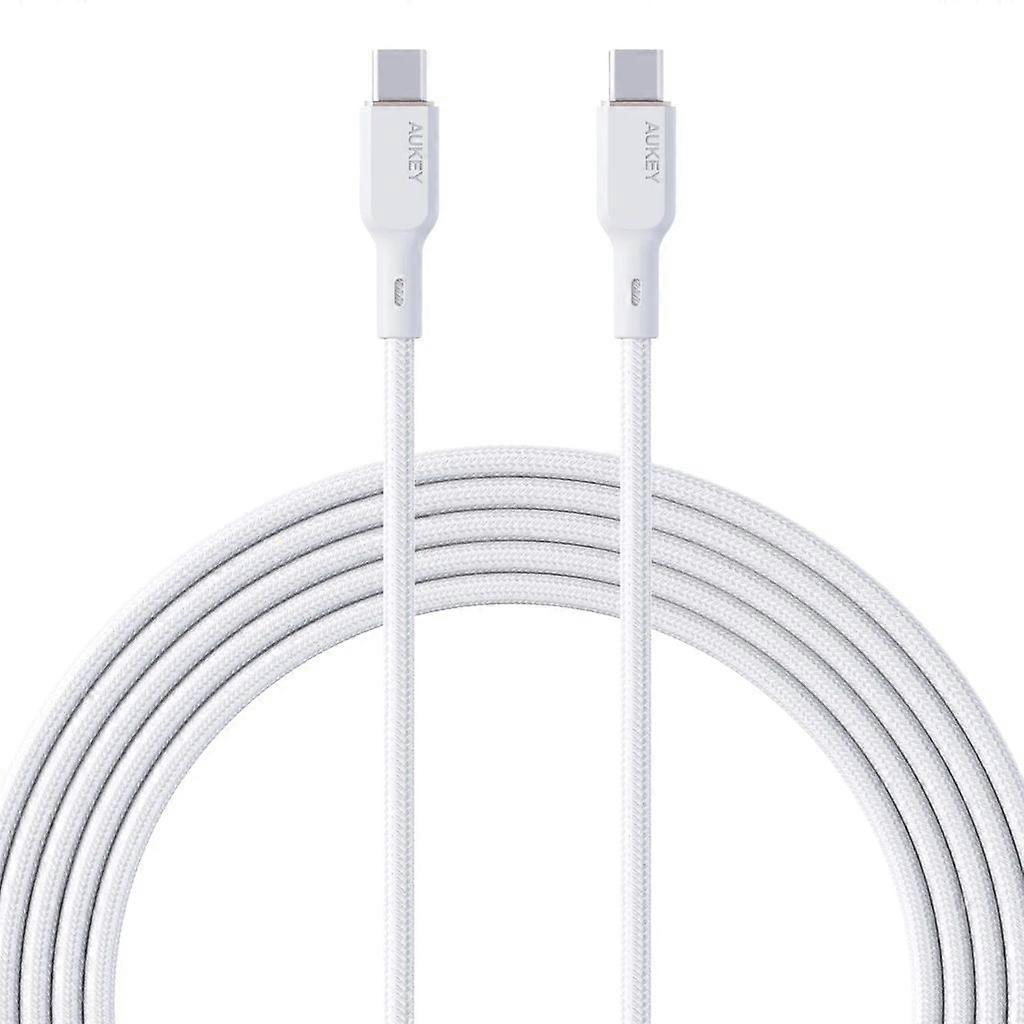Aukey Câble USB-C, 100W, 1m - Blanc