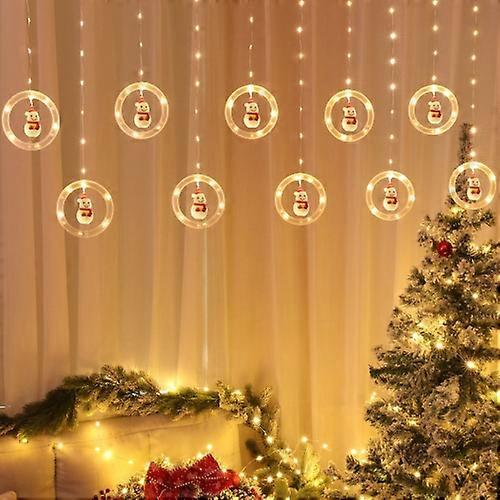 Christmas Decoration Lights USB Ring Doll 10 in 1 String Lights