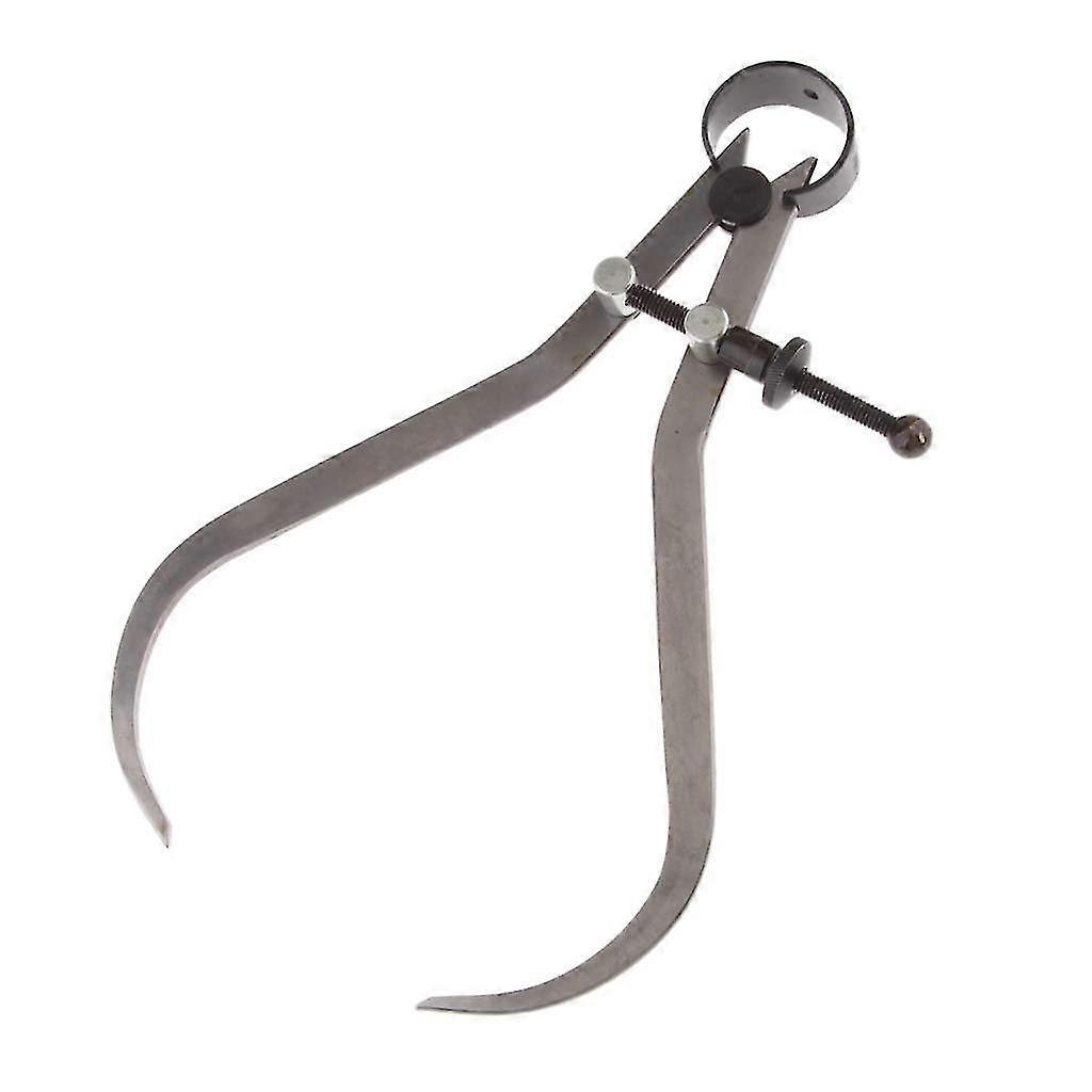 Spring Inner Caliper Gauge Outer Caliper Gauge Round Planning Line Gauge Inner Caliper (silver) (1pcs)