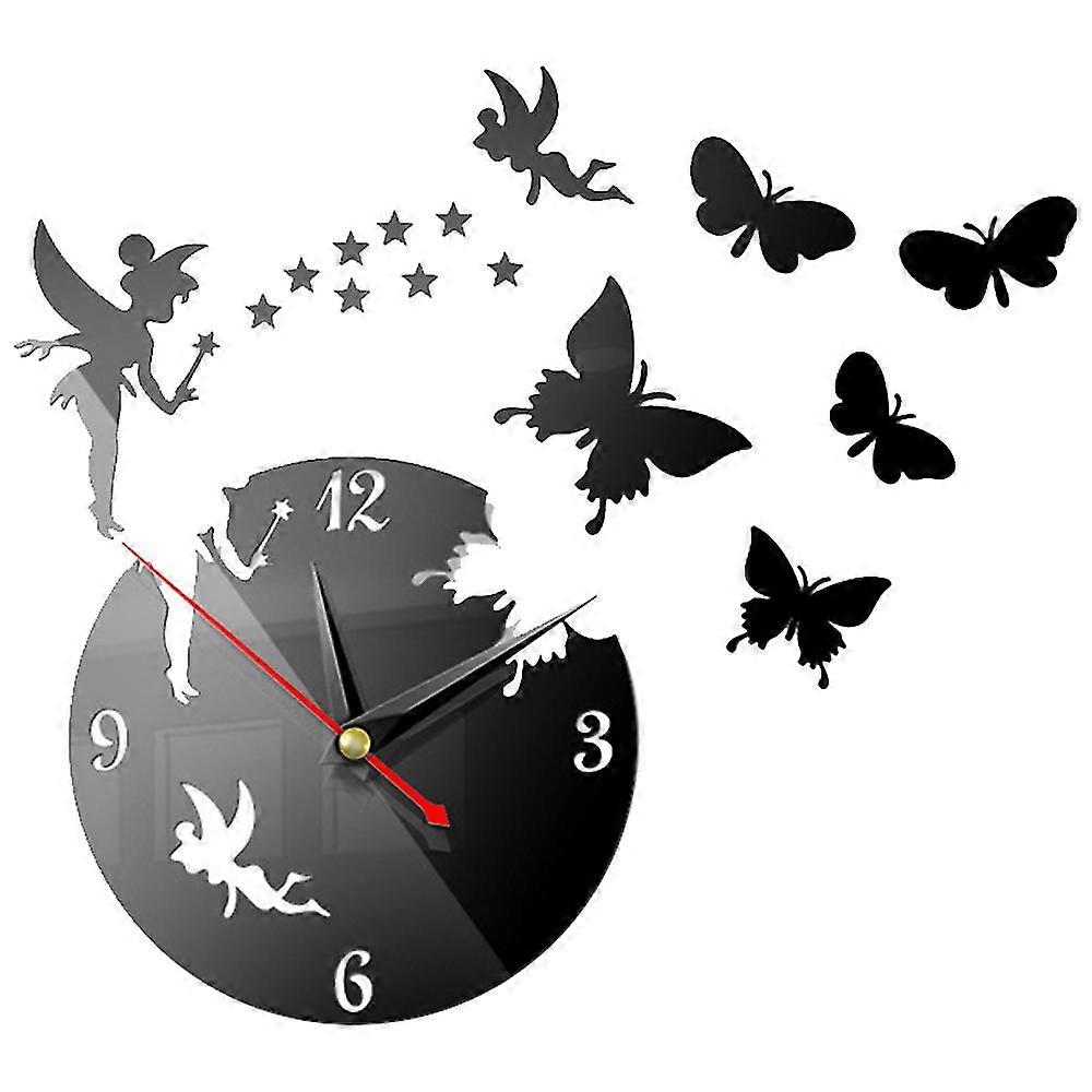Diy Wall Hanging Clock Decal Murals Patterns Wallpaper Stickeracrylic