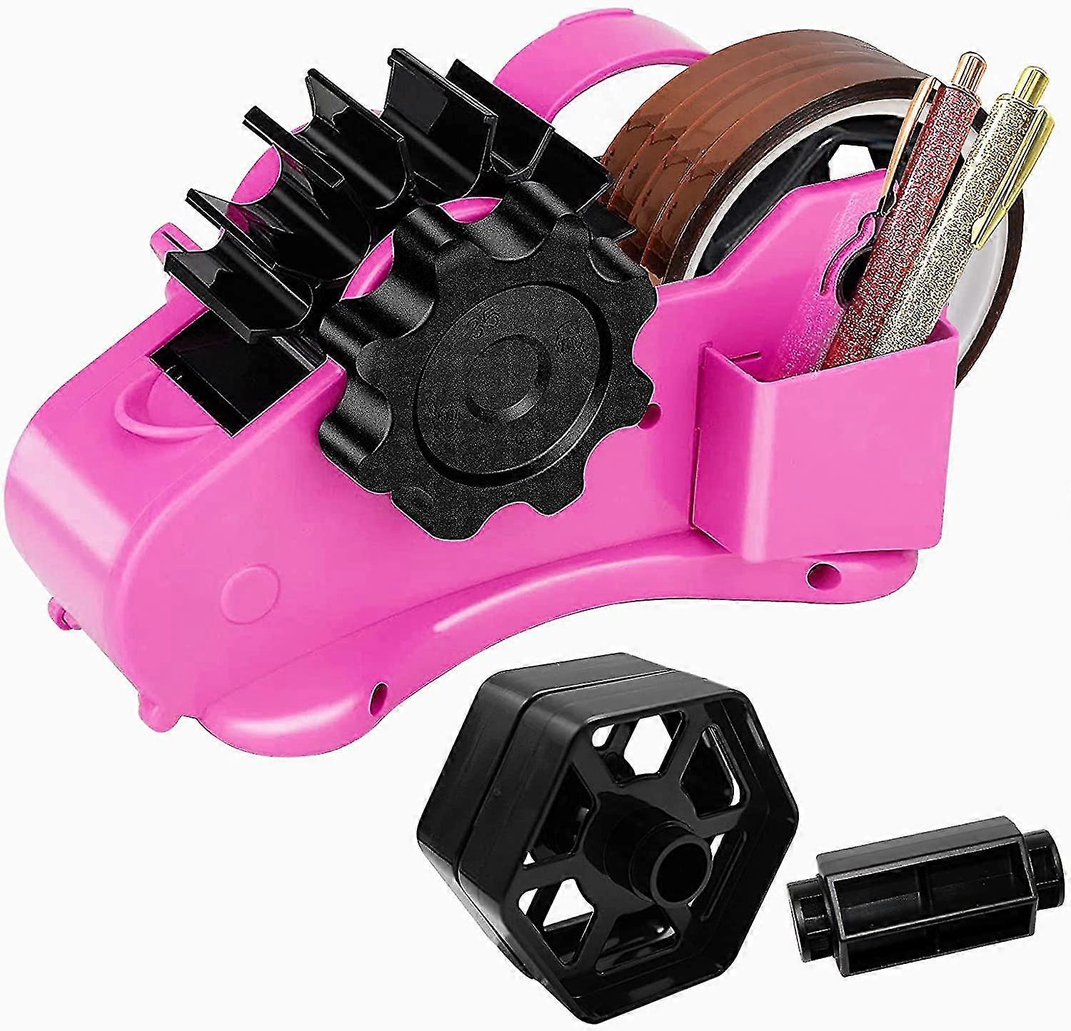 Multi-roll Semi-automatic Desk Tape Dispenser, Multi-roller Cutting Thermal Tape