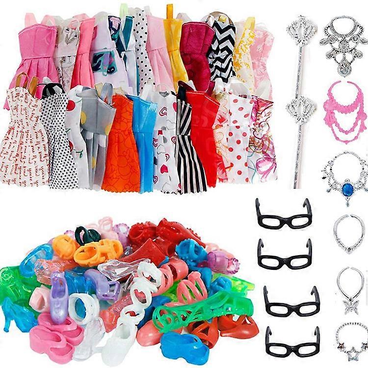 32 PCS Doll Clothes and Accessories for 11.5 inch Doll