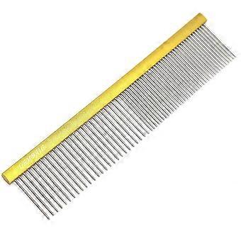 Shxx Professional Groomer Usa pettine per cani per spargere grovigli, nodi, mats.greyhound Pettine con long wide metal Tooth.dog Grooming Pettine per cani a pelo lungo