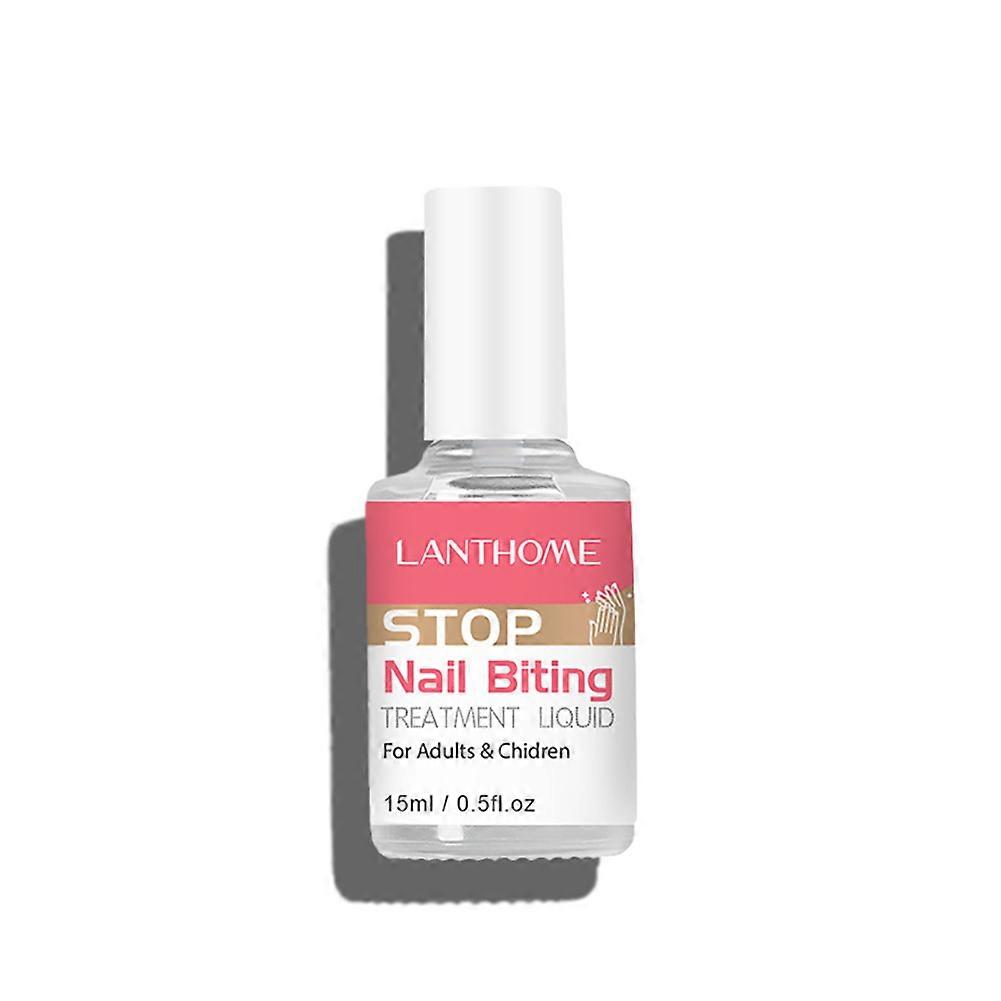 爪を噛むのをやめるものアンチネイル噛みポリッシュ親指または指の吸引を止める15ml