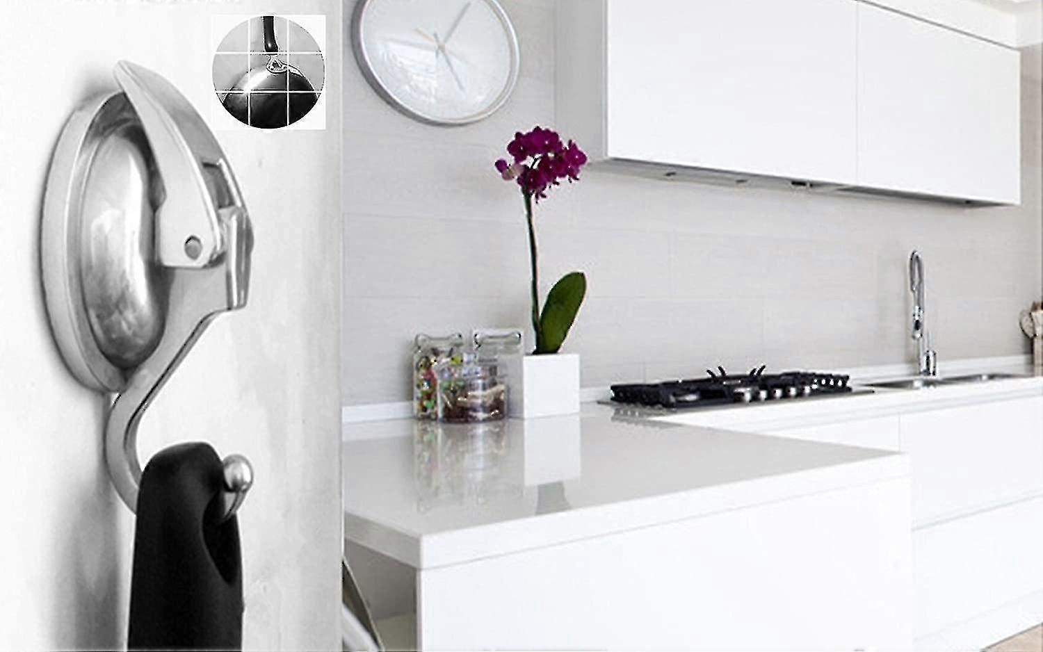 Suction Hooks 2 Packs Powerful Push And Lock Vacuum Suction Hanger