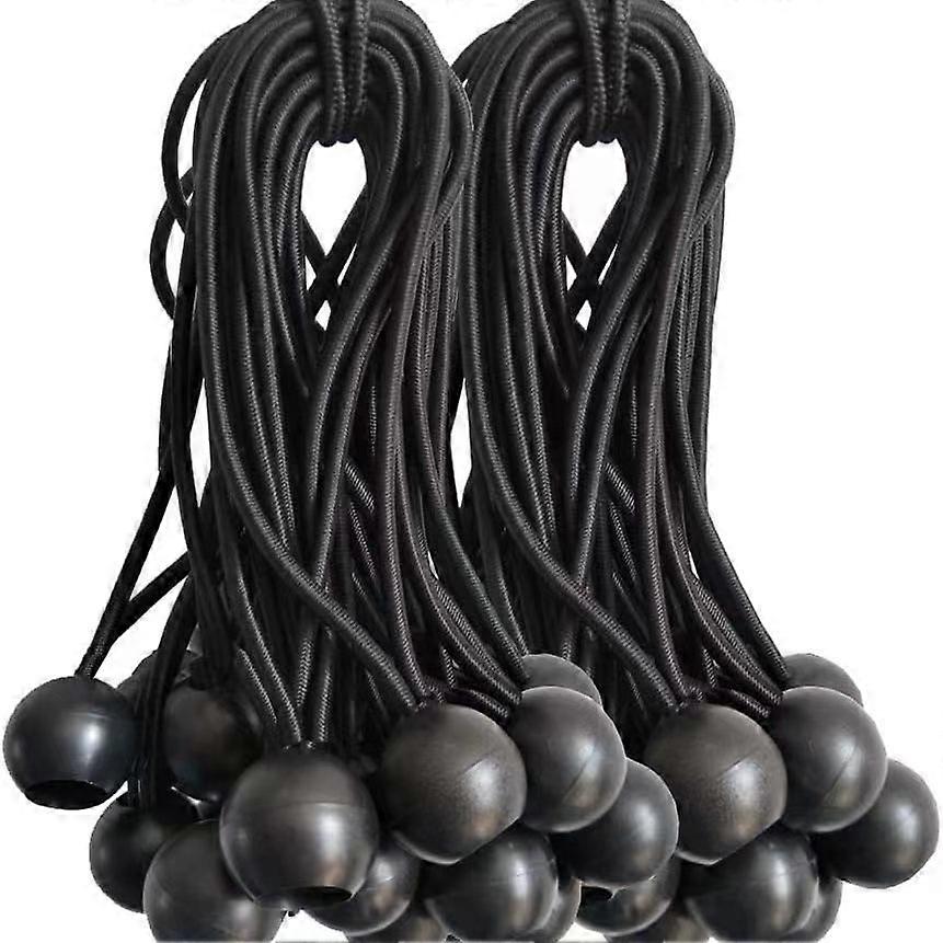 30 Pieces Tarpaulin Bungee Cord, Bungee Cord, Bungee Cord For Pavilion, Tarp, Camping, Tent, Curtains Extension Harness(200mm And 150mm)