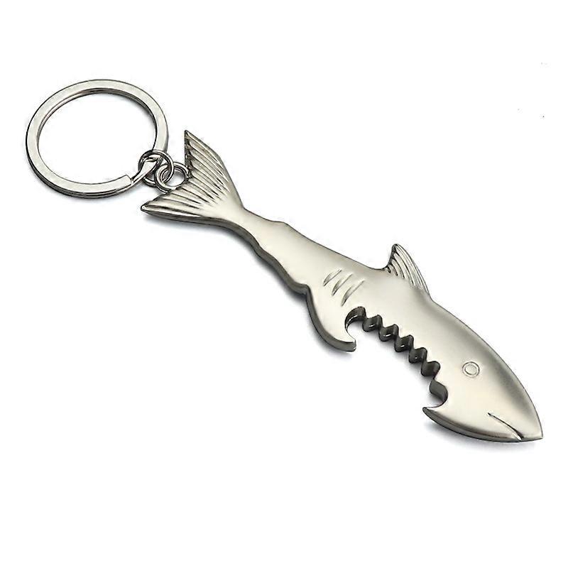 Unisex Creative Beer Bottle Shark  Opener