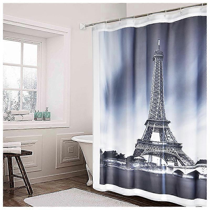 1PC Paris Eiffel Tower Shower Curtain 180*180cm
