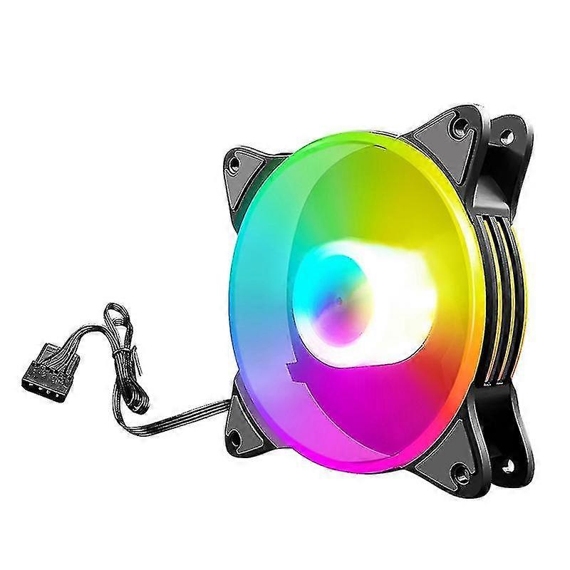 Coolmoon Case Fan 12cm Automatic Symphony Multi-layer Cpu Fan Pc Fan