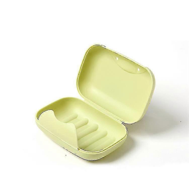 Travel Soap Box With Lid Portable Storage Box Soap Holder Container,1pc-l,green