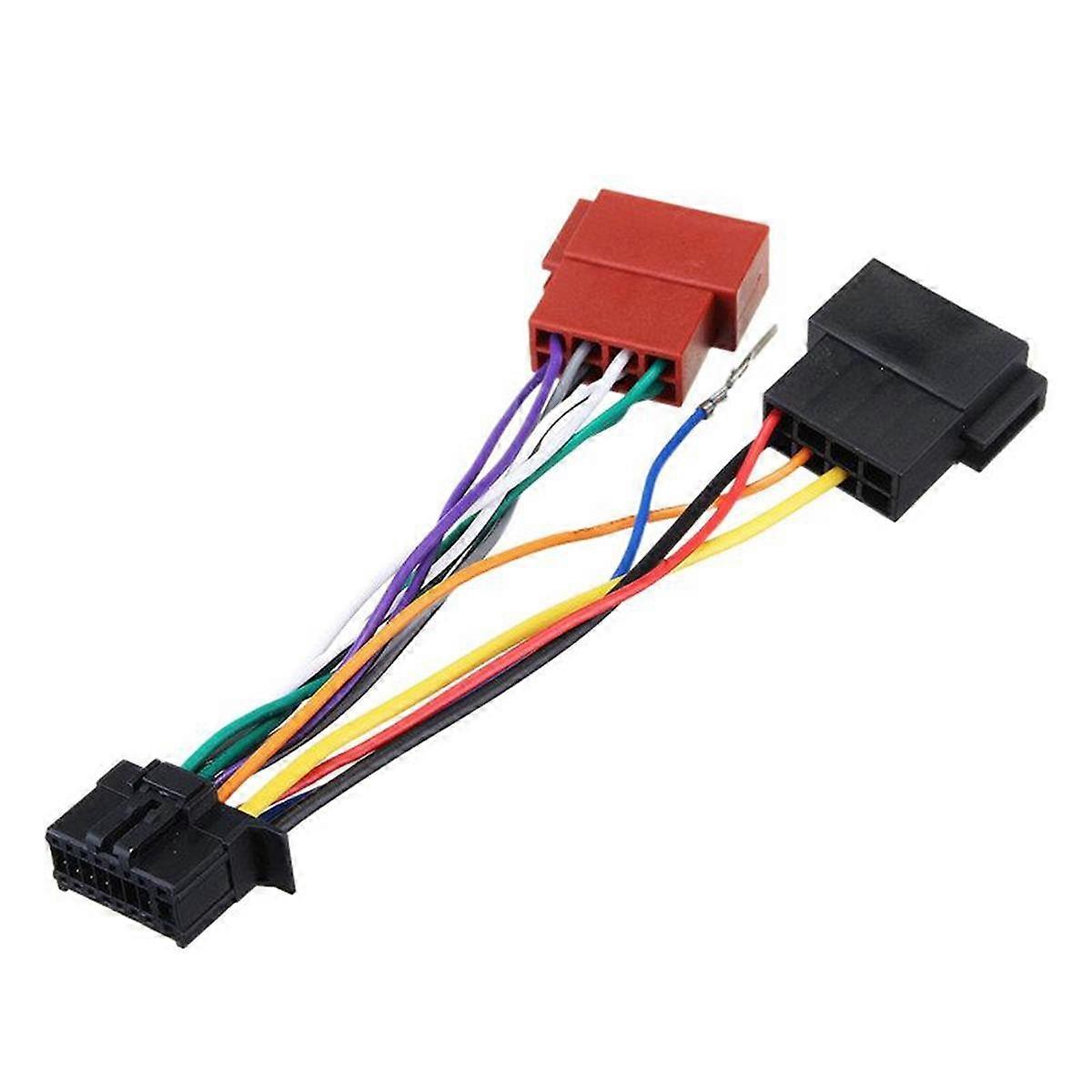 16 Pin Car CD Tail Line Stereo Radio Player Wiring Harness Connector Audio Cable for Pioneer 2003-o