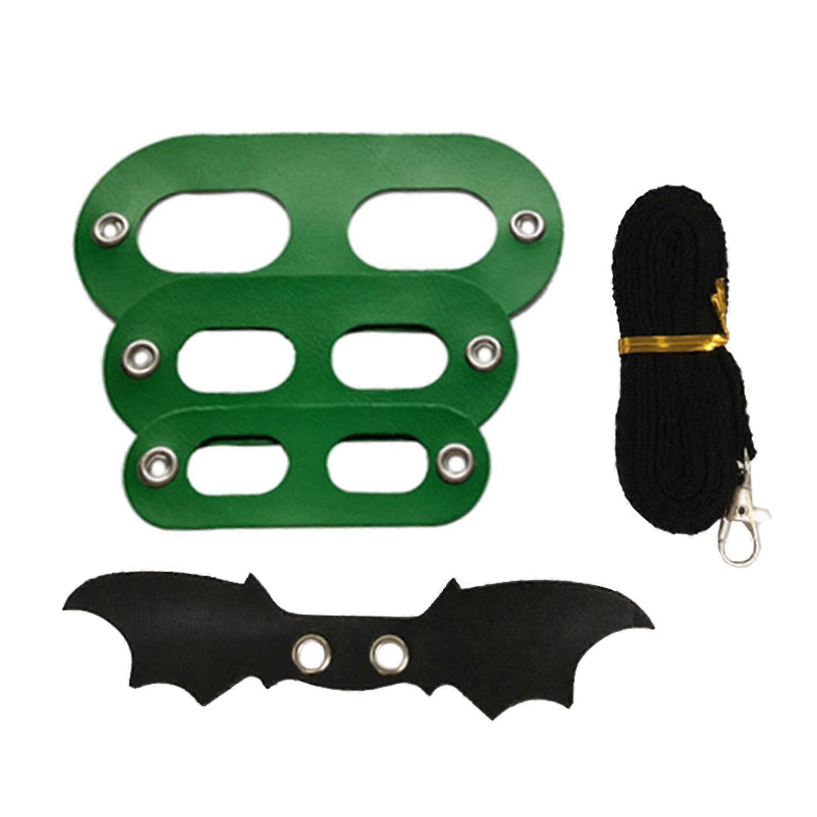 Adjustable Lizard Leash, 3Sizes Bearded Dragon Harness,wing and Leash Green