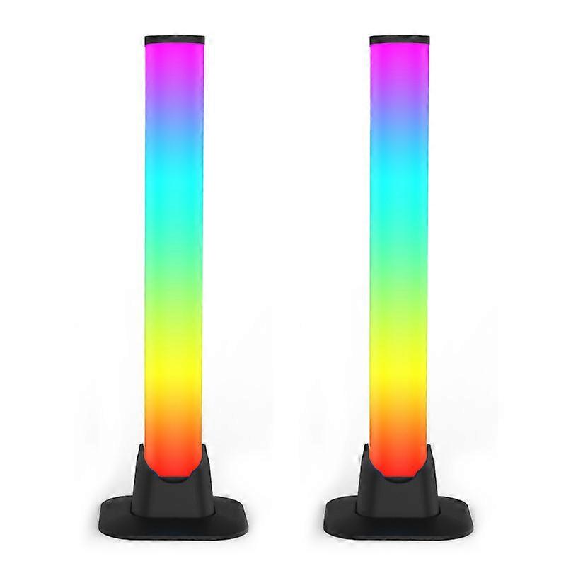 Smart LED Light Bars, Work with Alexa and Google Assistant, Gaming Lights, RGBICWW WiFi TV Backlights with Scene Modes and Music Modes for Gaming, Pic