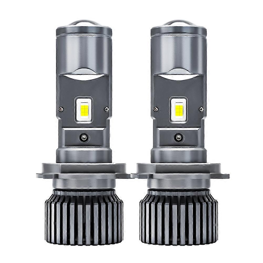 H4 LED Headlight Canbus Car Lamp Automobile Bulb 80W 6000K Car High Low Beam 20000LM Projector Lens Lamp Powerful Mini Lamp