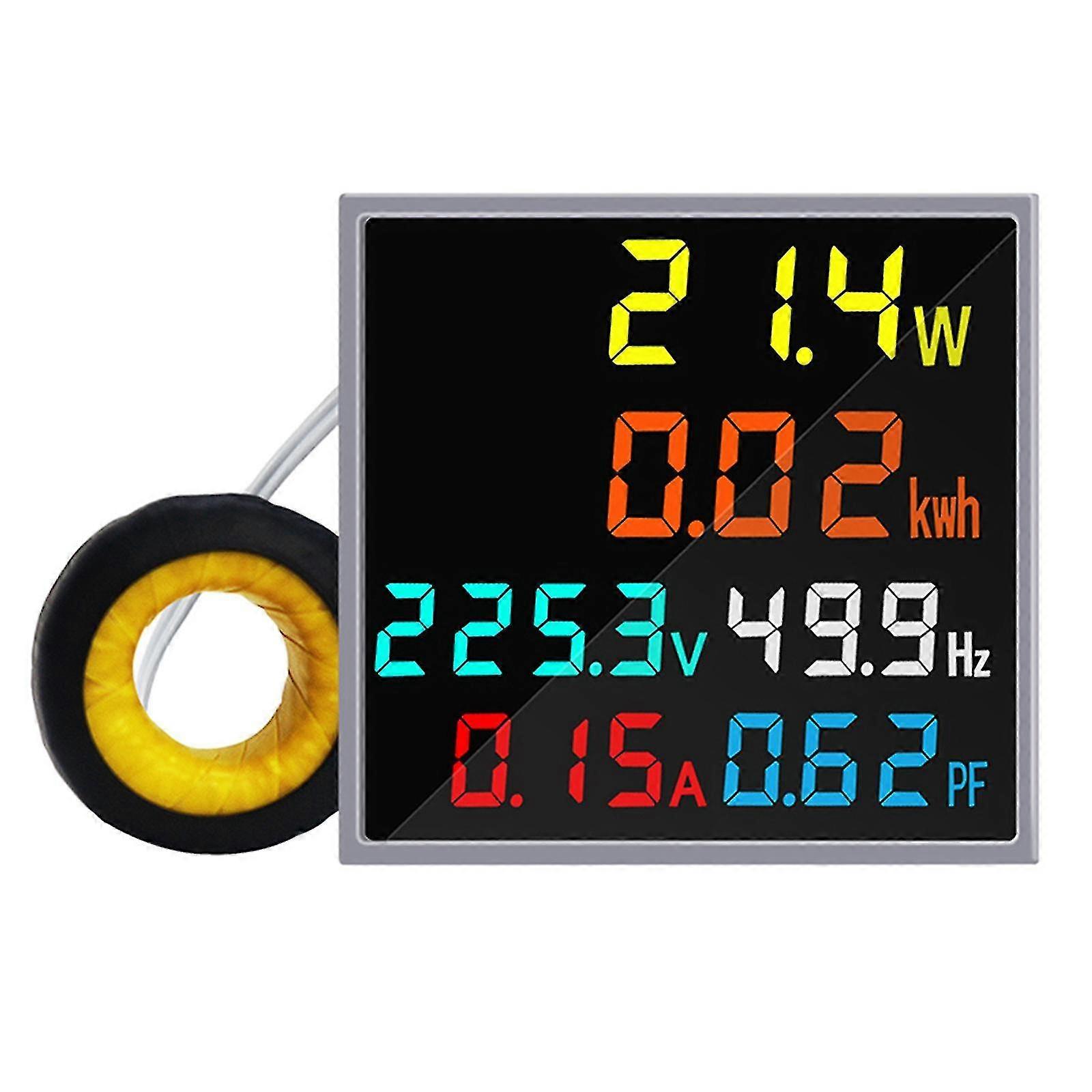 Ac50~300v 100a Digital Voltage Current Power Electricity Display Frequency Meter