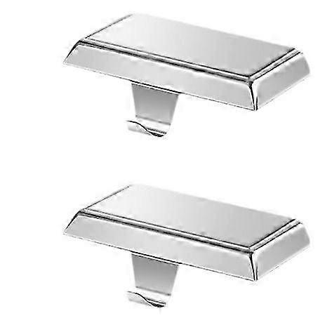 2pcs Metal Christmas Stocking Holders for Stocking Hook Christmas Ornaments for Counter Tables Window Fireplace