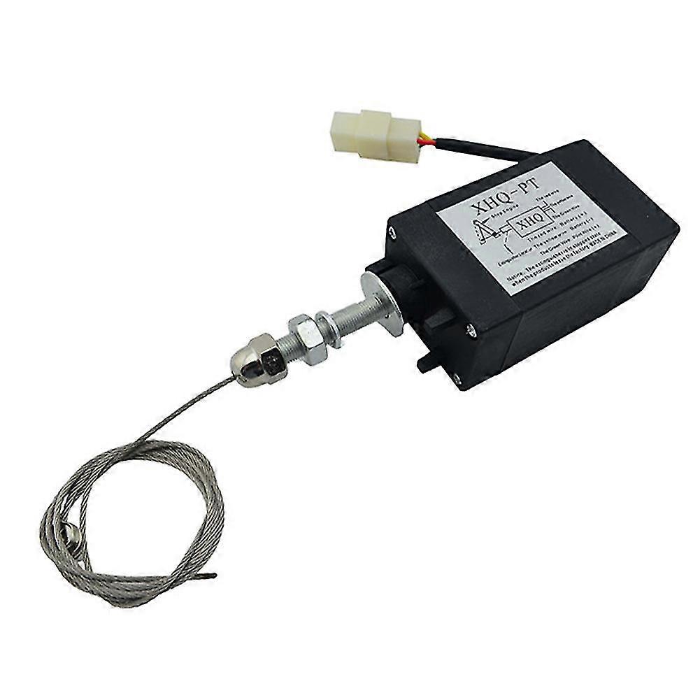 DC 12V 24V Replacement Engine Stop Sole Valve Normally Open Close Pull Type