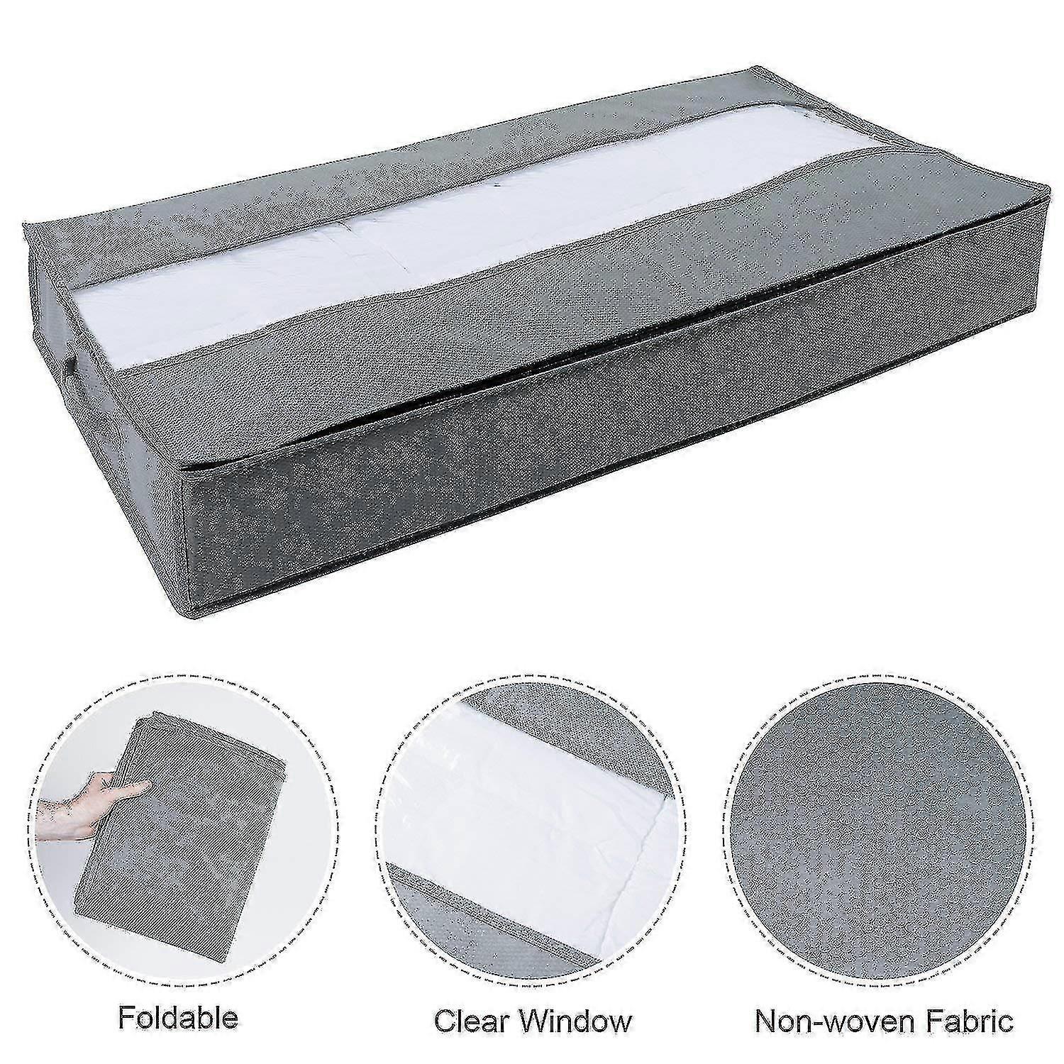 Underbed Storage Bag Organizer - 2 Pack