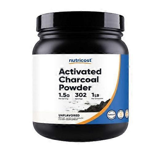 Nutricost Activated Charcoal Powder ,1 Lb