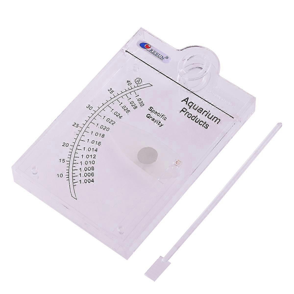 Accurate Automatic Hydrometer Salt Water Salinity Meter Salinimeter for Fish Tank (Square Type)-FCY