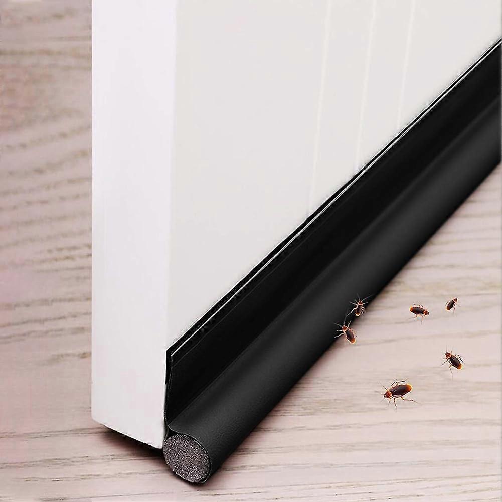 90Cm Draft Stopper Door Floor Seal Draft Stopper Double-Sided Door Insulation